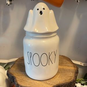 Rae Dunn spooky 👻 ghost canister